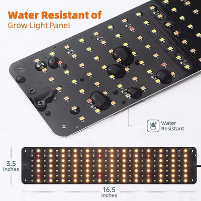 Lámpara LED Espectro Completo para Cultivo de Plantas con Atenuación y Temporizador - Image 10