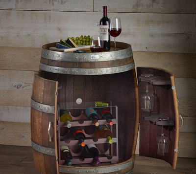 Vitrina Decorativa de Roble para Vinos y Licores - Image 2