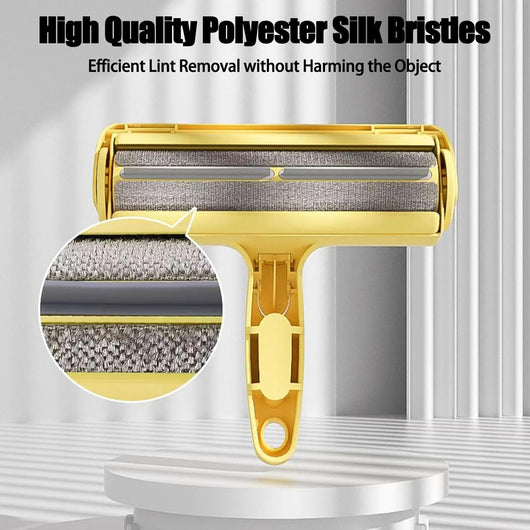 Removedor de Pelos para Mascotas - Rodillo Reutilizable 2 en 1 para Muebles y Ropa - Image 5