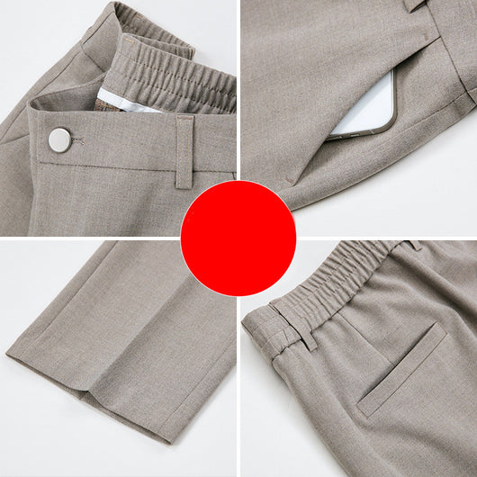 Pantalón Recto Talle Alto Mujer - Corte Holgado y Cómodo - Image 11