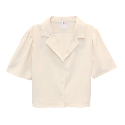 Camisa Polo Retro Hong Kong Estilo Salt - Cuello Clásico Manga Corta