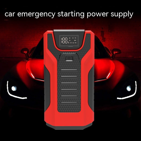 Arrancador de Emergencia Multifuncional para Auto con Banco de Poder