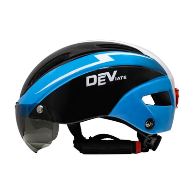 Casco de Ciclismo con Gafas Integradas y Luz Trasera - Image 11