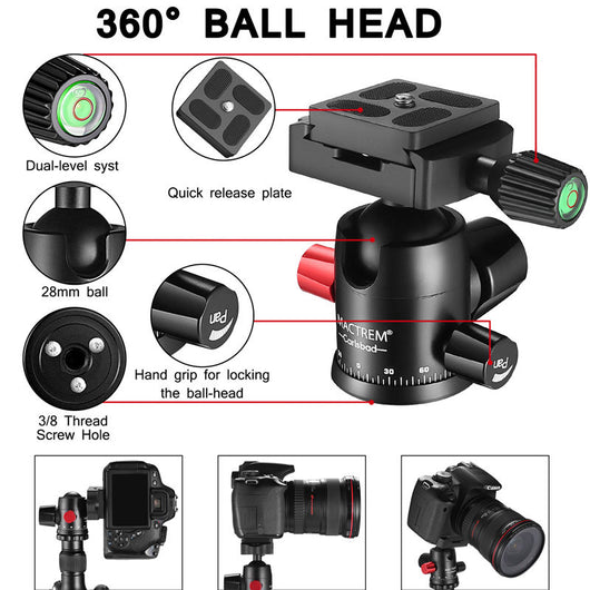 Trípode Multifuncional CT62 para Smartphone - Soporte Profesional de Fotografía Portátil - Image 18