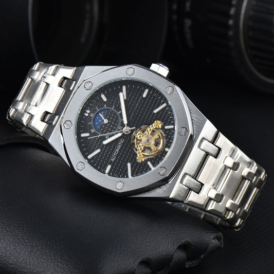 Reloj Automático Tourbillon Multifuncional para Hombre