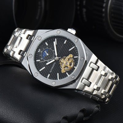 Reloj Automático Tourbillon Multifuncional para Hombre