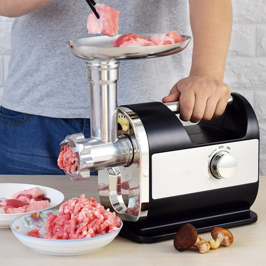 Moledor de Carne Eléctrico Compacto para el Hogar