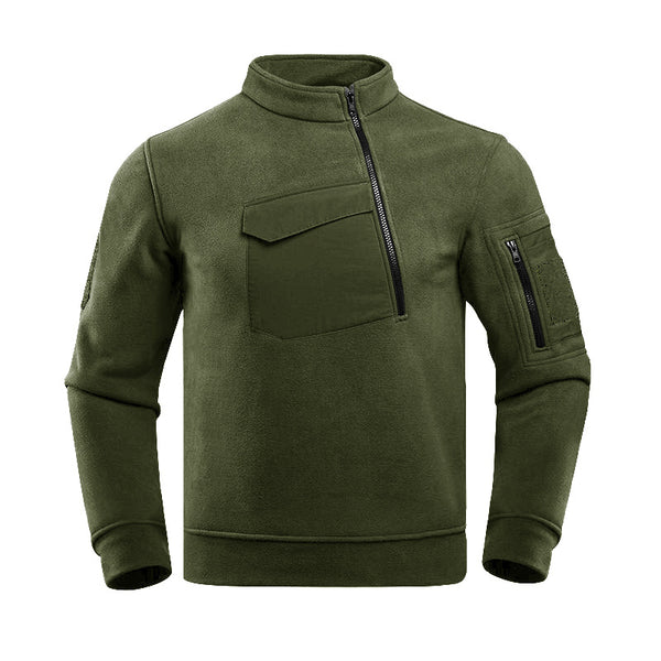 Sudadera Térmica para Hombre con Forro Polar Engrosado
