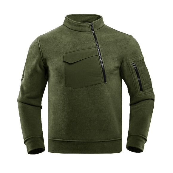 Sudadera Térmica para Hombre con Forro Polar Engrosado