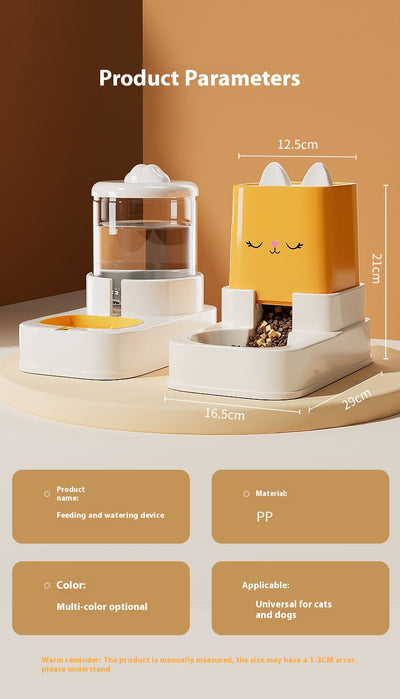 Comedero Automático con Dispensador de Agua para Gatos - Image 20