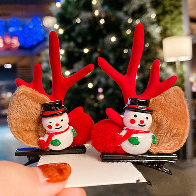 Pinzas Navideñas Decorativas - Clips Festivos de Pato, Muñeco de Nieve y Astas - Image 65
