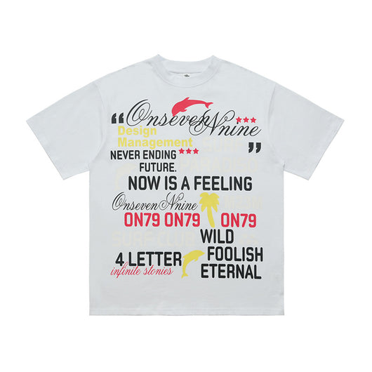 Camiseta Suelta Manga Corta con Escote Diseñado para Hombre - Image 11