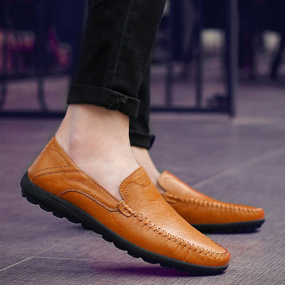 Zapatos Casuales de Cuero para Hombre Talla Grande - Mocasines Cómodos - Image 8