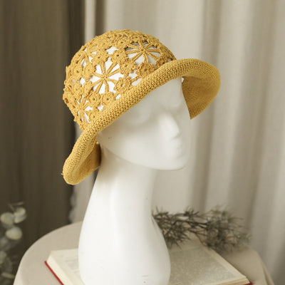 Sombrero de Verano Calado con Protección Solar - Diseño Artesanal - Image 17