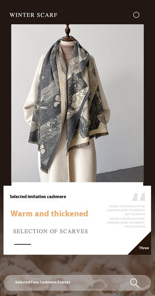 Pashmina Artificial Reversible Térmica - Chal Doble Cara para Aire Acondicionado - Image 15