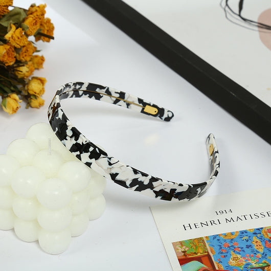 Diadema de Acetato Estilo Coreano Color Carey - Image 10
