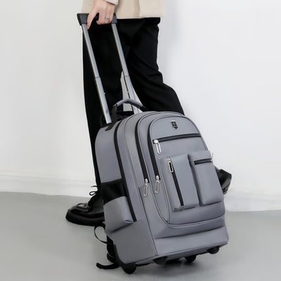 Mochila de Viaje de Gran Capacidad con Ruedas - Bolsa de Equipaje Trolley Multifuncional - Image 4