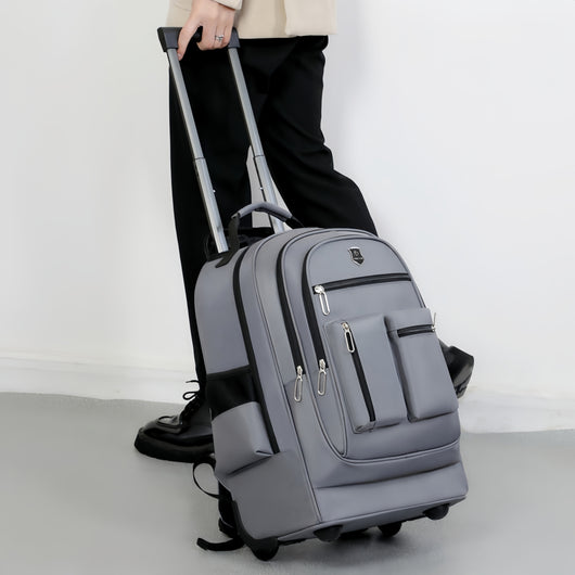 Mochila de Viaje de Gran Capacidad con Ruedas - Bolsa de Equipaje Trolley Multifuncional - Image 4