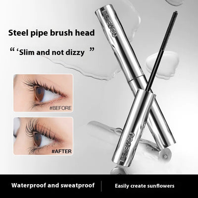 Máscara de Pestañas Waterproof con Tubo de Acero Grueso