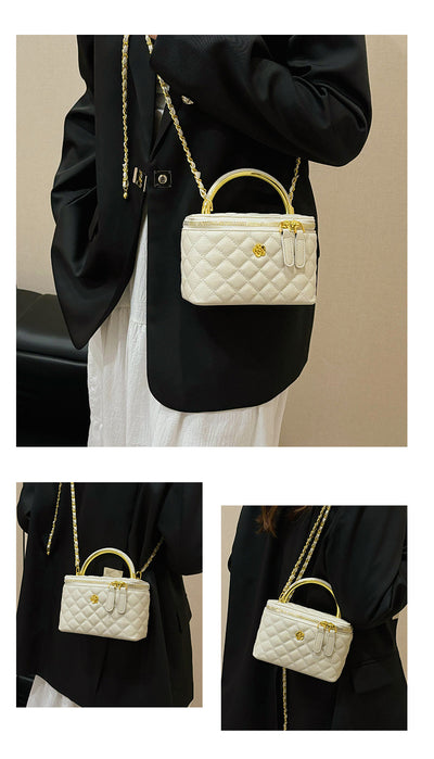 Bolso Mensajero de Moda Rhombus Chain para Mujer - Image 23