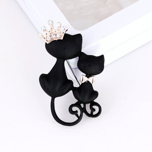 Broche Gato Negro de Tamaño Grande - Image 6