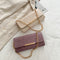 Bolso Cuadrado Pequeño con Patrón de Cadena - Diseño Trendy
