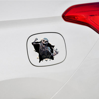 Calcomanía Calavera Impermeable para Auto - Diseño Gótico Intimidante - Image 9