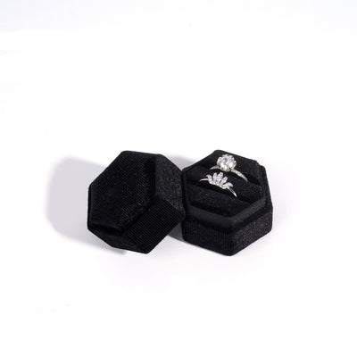 Caja de Terciopelo Hexagonal para Joyas Premium - Image 15