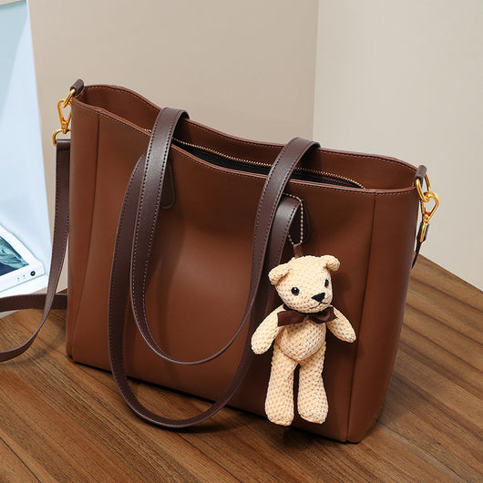 Bolsa Mensajera de Cuero Genuino con Gran Capacidad - Image 11