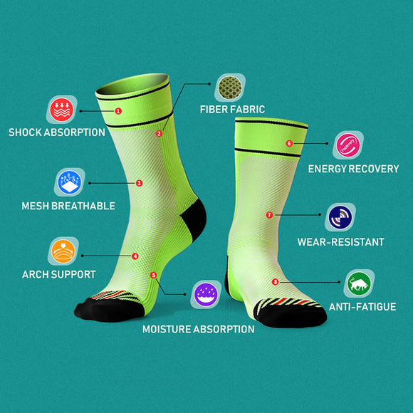 Calcetines de Compresión para Ciclismo Unisex