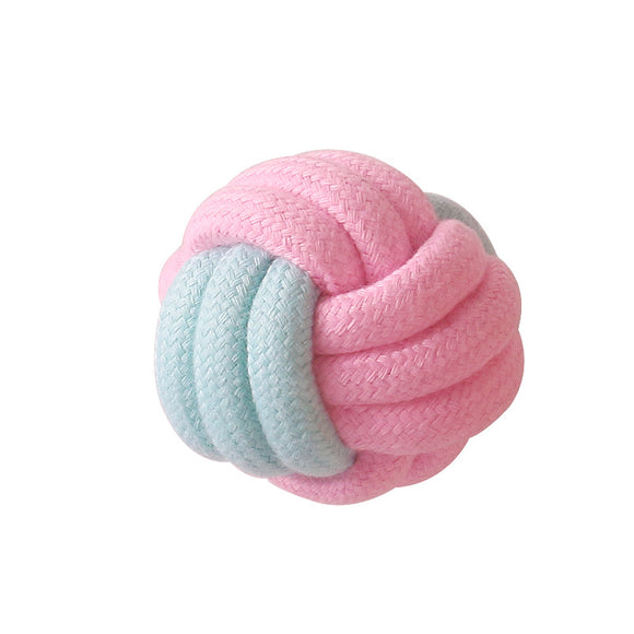 Juguete Masticable de Cuerda para Perros Pequeños - Limpieza Dental Natural