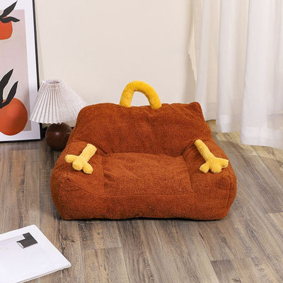 Cama Nido para Mascotas Multicolor - Sofá Cómodo para Gatos y Perros Pequeños y Medianos - Image 11