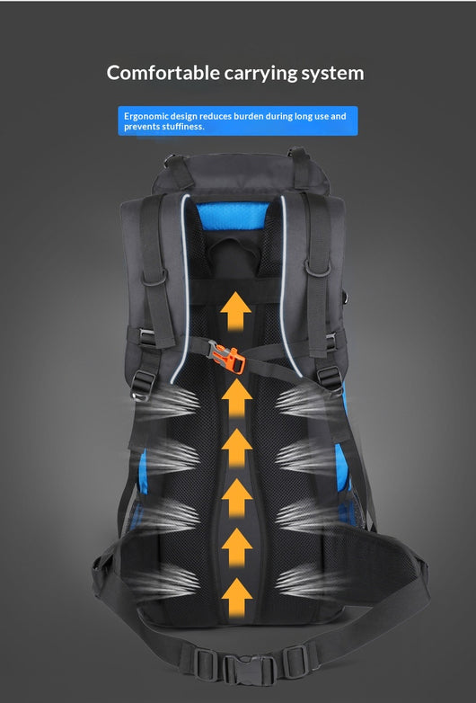 Mochila de Viaje y Senderismo Impermeable de Gran Capacidad - Image 18