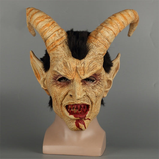 Máscara de Látex Lucifer con Rostro Humano