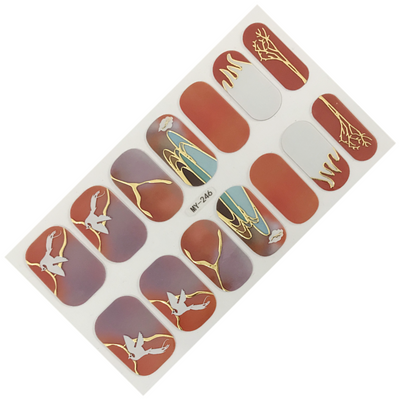 Stickers de Uñas 3D Sin Horno - Impermeables y Duraderos - Image 21
