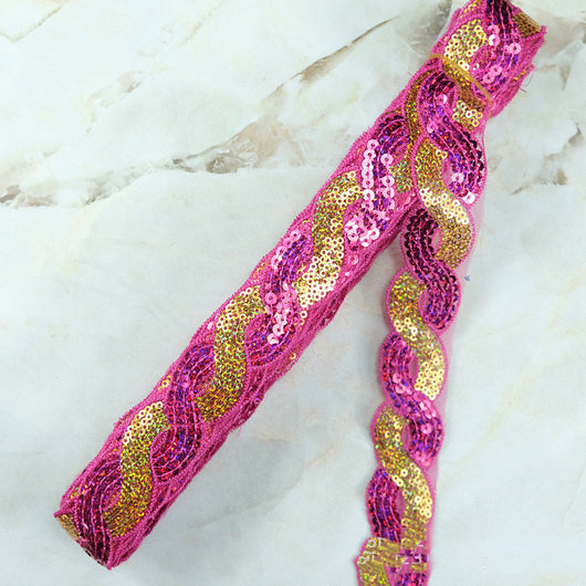 Accesorios de Encaje con Lentejuelas Retorcidas - Image 21