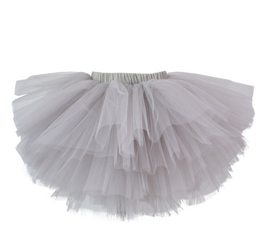 Tutú Princesa Halloween Niña 6 Capas Tul Esponjoso Danza Falda Multicolor - Image 4
