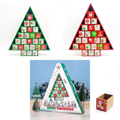 Calendario Navideño de Madera - Decoración Festiva - Image 4