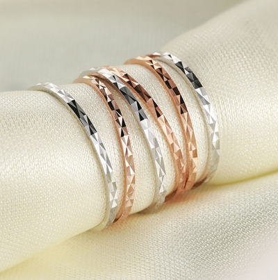 Anillo de Plata S925 Minimalista con Líneas Articuladas para Mujer - Image 8