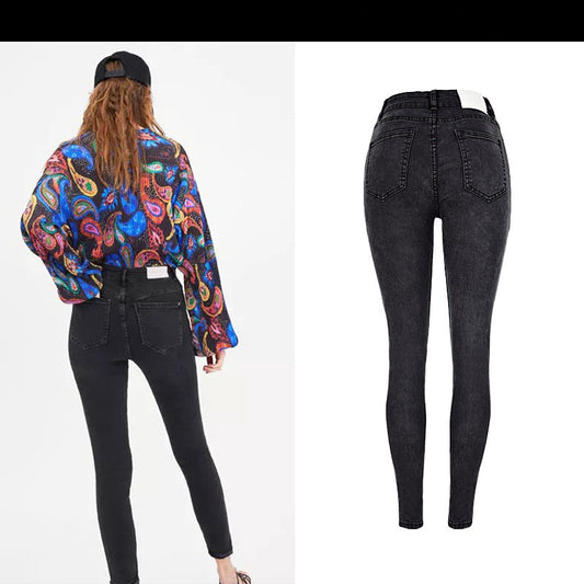 Pantalón de Mezclilla con Botones Clásicos - Image 2
