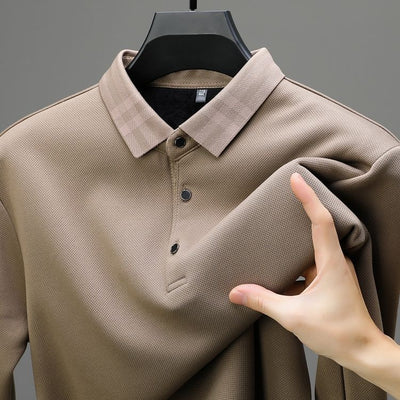 Chompa Polar Suelta para Hombre Otoño Invierno - Cuello Solapa Versátil - Image 8