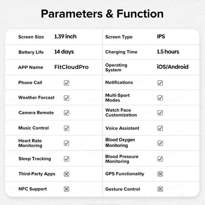 Reloj Inteligente con Llamadas Bluetooth, Monitor de Frecuencia Cardíaca y Contador de Pasos - Image 5
