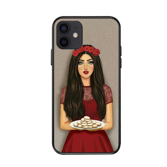 Funda Protectora de Silicona para Teléfono - Diseño Musulmán Femenino