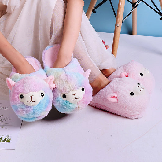 Pantuflas Alpaca Adorables para Casa - Image 2
