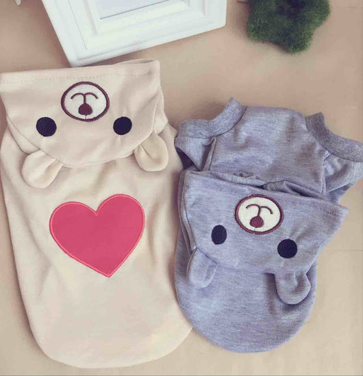 Ropa de Verano para Mascotas con Diseño de Ositos Adorables - Image 3