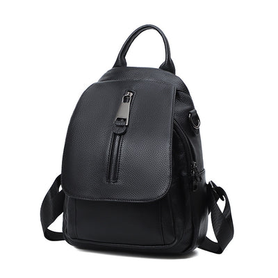 Mochila Antirrobo para Mujer de Cuero con Múltiples Compartimentos - Image 7