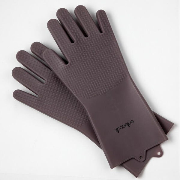 Guantes de Silicona Gruesa para Lavar Platos - Image 12