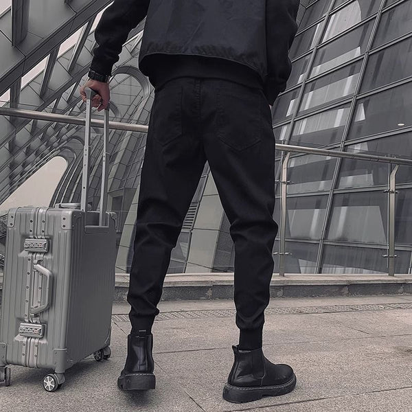 Pantalones Cargo Slim Fit Forrados en Fleece con Bajo Ajustable