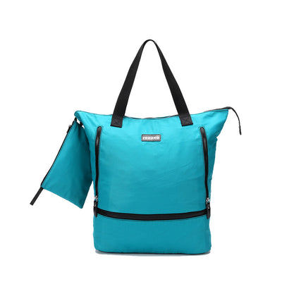 Bolsa Deportiva de Lona Gran Capacidad - Bolso Duffel Portátil para Yoga y Gimnasio - Image 4