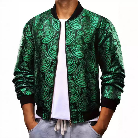 Chaqueta Casual para Hombre con Cuello Alzado Moderno
